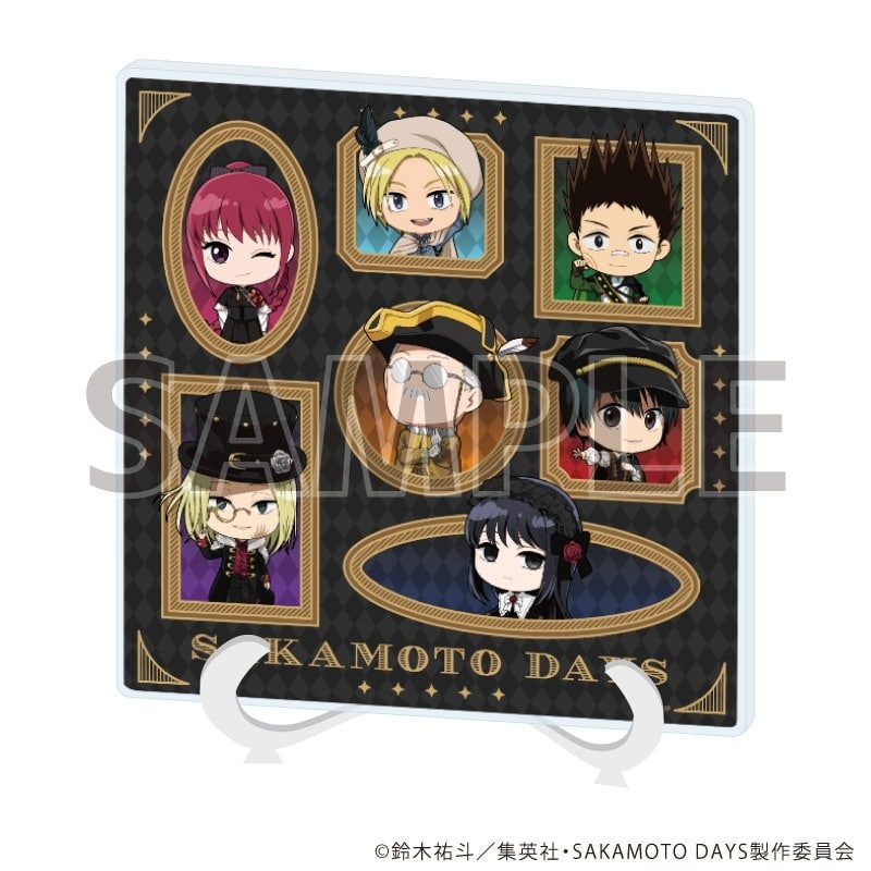 サカモトデイズ アクリルアートボード3月ゴシック風ver. (ミニキャライラスト) 
2025年11月発売