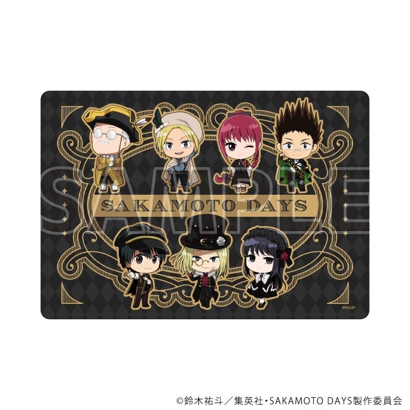 サカモトデイズ キャラクリアケース8月ゴシック風ver. (ミニキャライラスト) 
2025年11月発売