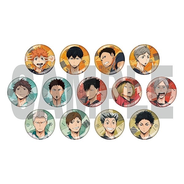 ハイキュー!! ラメキラカンバッジコレクション3
 アニメイトで
2024年12月発売