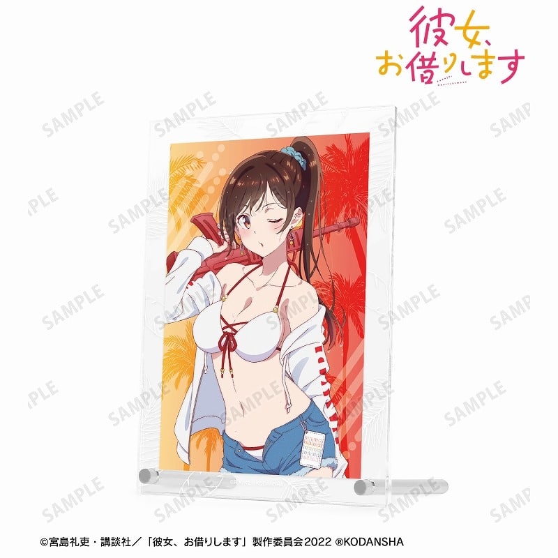 彼女、お借りします (かのかり) 描き下ろしイラスト 水原千鶴 ビーチデートver. A5アクリルパネル
 
2023年8月7日発売
 アニメイトで取扱中