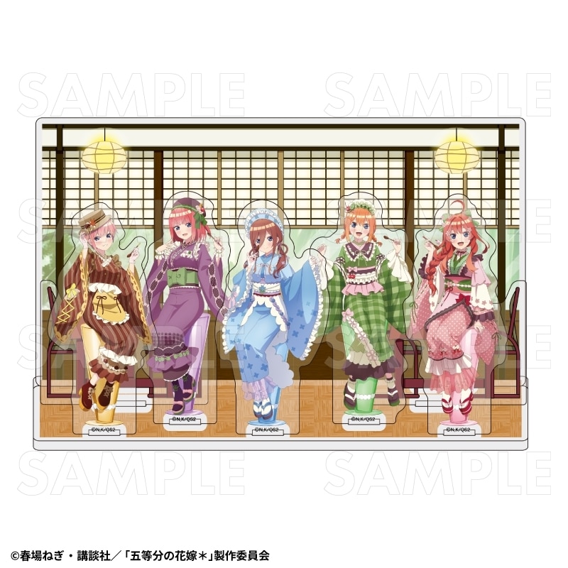五等分の花嫁* 和パフェドレスver. アクリルジオラマ
 
2025年09月下旬発売