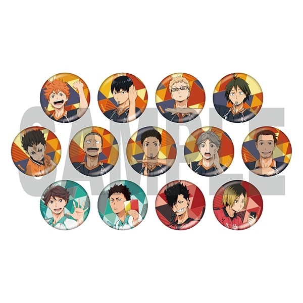 ハイキュー!! ラメキラカンバッジコレクション2
 アニメイトで
2024年11月発売