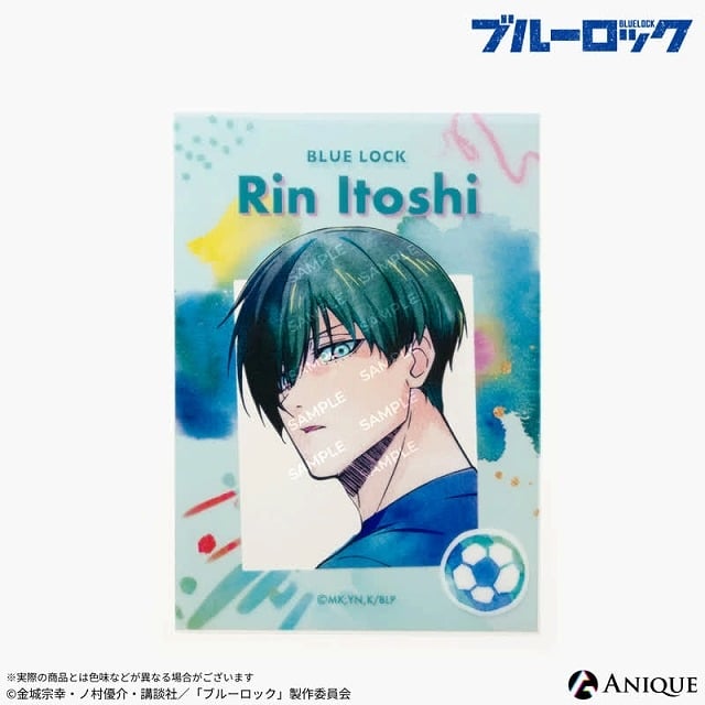 [アニメイト]ブルーロック 糸師 凛 クリアステッカー【キャンバス】
 
2025年08月下旬発売