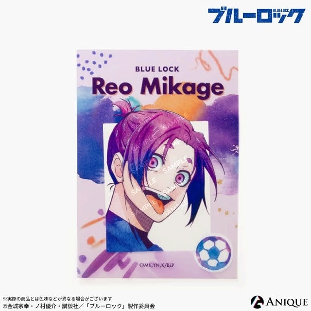 [アニメイト]ブルーロック 御影 玲王 クリアステッカー【キャンバス】
 
2025年08月下旬発売