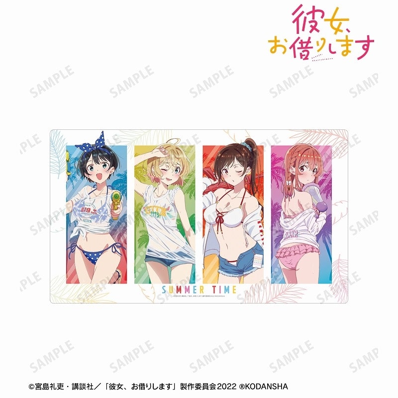 彼女、お借りします (かのかり) 描き下ろしイラスト 集合 ビーチデートver. プレイマット
 
2023年8月7日発売
 アニメイトで取扱中
