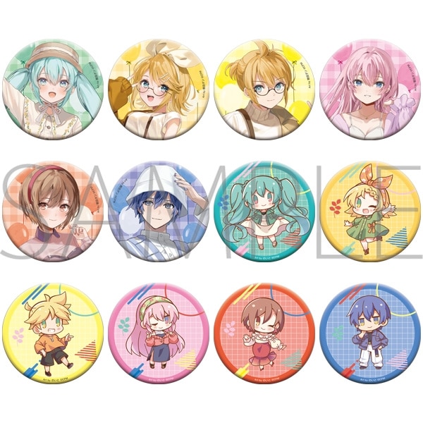 初音ミクシリーズ きらきら缶バッジコレクション/レジャフェス
 
2025年10月3日発売