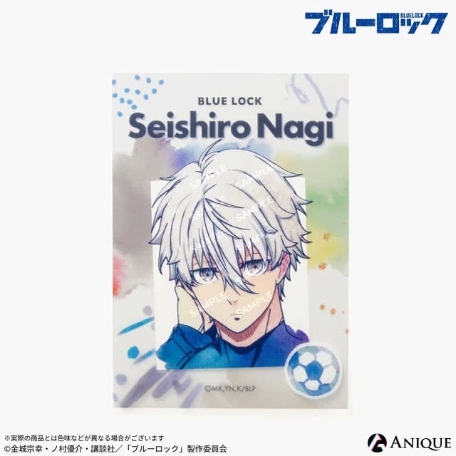 [アニメイト]ブルーロック 凪 誠士郎 クリアステッカー【キャンバス】
 
2025年08月下旬発売