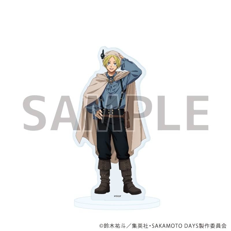 サカモトデイズ アクリルスタンド32/朝倉シン ゴシック風ver.(描き下ろしイラスト) 
2025年11月発売