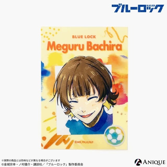 [アニメイト]ブルーロック 蜂楽 廻 クリアステッカー【キャンバス】
 
2025年08月下旬発売