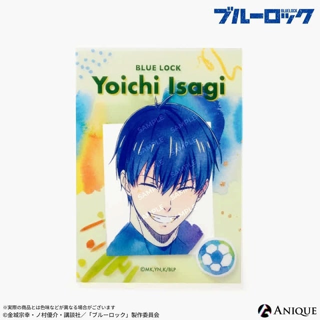 [アニメイト]ブルーロック 潔 世一 クリアステッカー【キャンバス】
 
2025年08月下旬発売