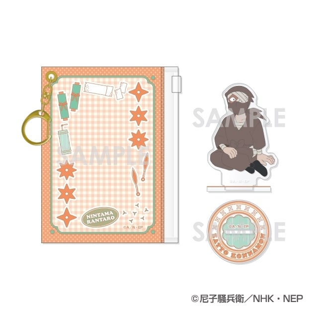 忍たま乱太郎 ポーチ入りアクリルスタンド 4.雑渡昆奈門
 
2025年11月発売