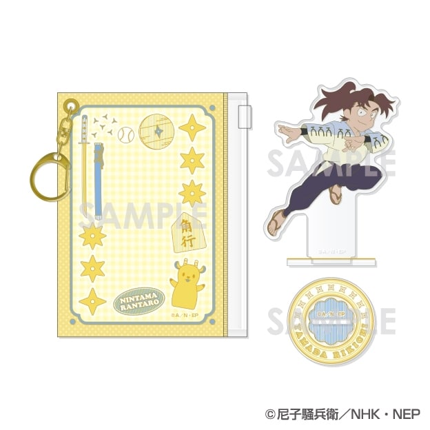 忍たま乱太郎 ポーチ入りアクリルスタンド 3.山田利吉
 
2025年11月発売