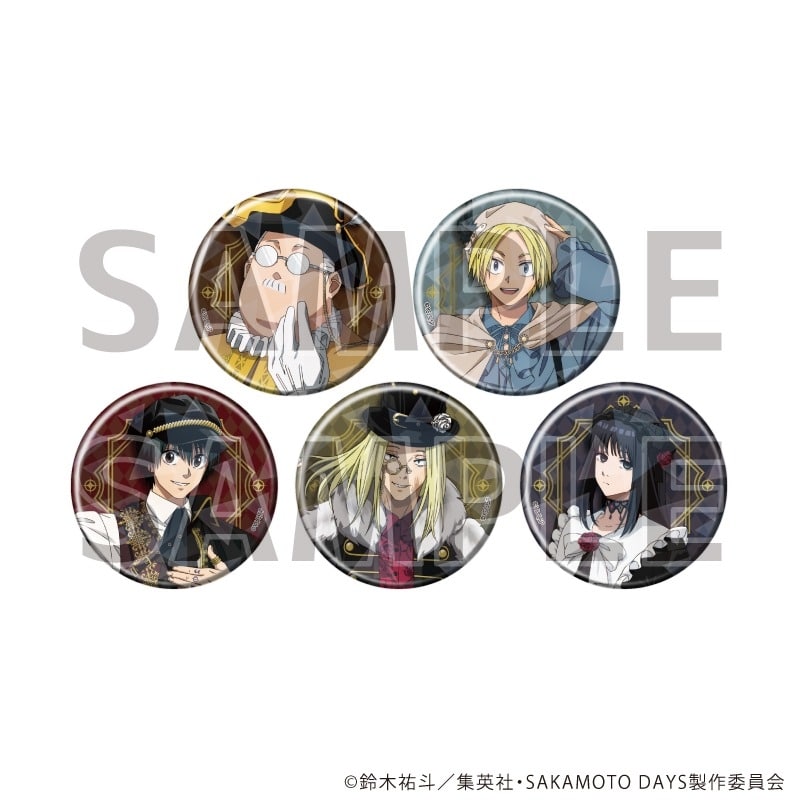 サカモトデイズ ホログラム缶バッジ(57mm)10月ゴシック風ver. ブラインド(全5種)(描き下ろしイラスト) 
2025年11月発売