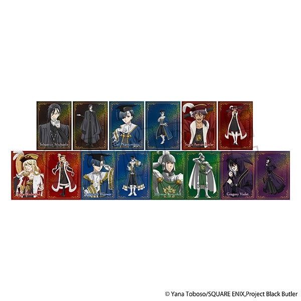 黒執事 — ホログラムピクチャーコレクション(全14種)
 
2024年8月17日発売