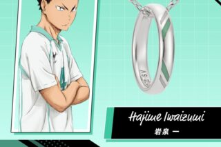 ハイキュー!! リングネックレス 青葉城西高校 シルバー 岩泉 一【再販】
 
2025年07月中旬発売