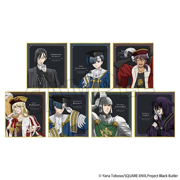 黒執事 — ミニ色紙コレクション
 
2024年8月17日発売