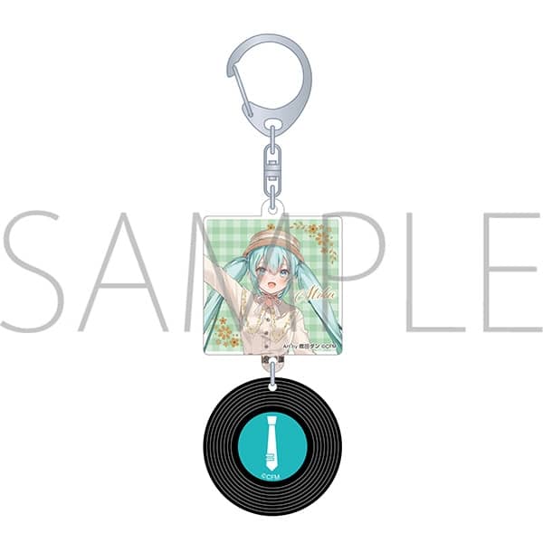 初音ミクシリーズ レコード風キーホルダー/レジャフェス　A　初音ミク
 
2025年10月3日発売