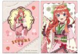 五等分の花嫁* 和パフェドレスver. クリアファイル【中野五月】
 
2025年09月下旬発売