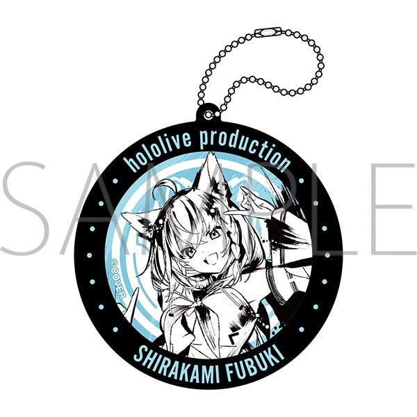 ホロライブ ラバーコースター/墨彩の宴ver.　白上フブキ
 
2025年8月8日発売