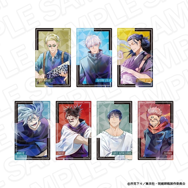 [アニメイト]呪術廻戦 クリアカード(ブラインド) PALE TONE series B
 
2025年10月発売