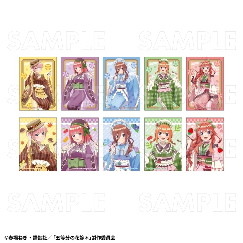 五等分の花嫁* 和パフェドレスver. トレーディングブロマイド
 
2025年09月下旬発売