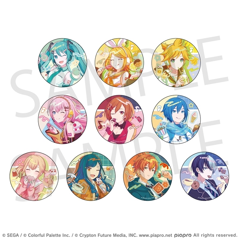 プロセカ Anniversary/Birthdayイラスト2023-2024 グリッター缶バッジコレクション A
 
2025年12月中旬発売