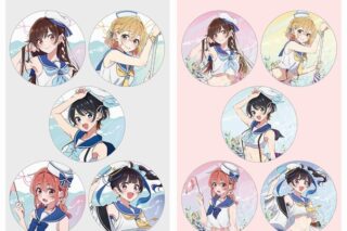彼女、お借りします (かのかり) トレーディング缶バッジ(マリンセーラー水着)
 
2025年06月発売