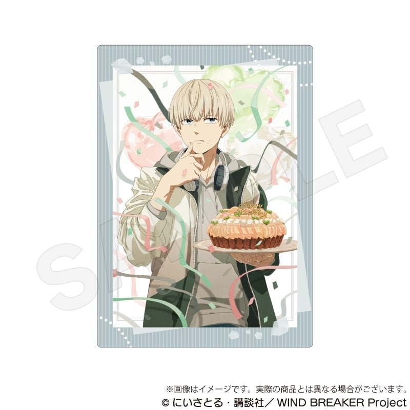 ウィンドブレイカー (ウィンブレ) クリアケース お誕生日イラストver. 梶蓮
 
2025年09月発売