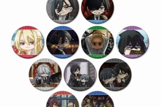黒執事 — トレーディング ゆるコマ マット缶バッジ【アニメイト特典付】
 
2025年9月17日発売
 【アニメイト】