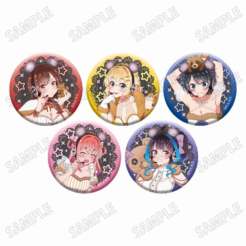 TV彼女、お借りします (かのかり) 描き下ろし缶バッジコレクション
 
2025年04月発売