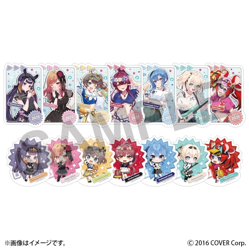 ホロライブ hololive SUPER EXPO 2025 後夜祭 ~bonus stage~ トレーディングステッカー Vol.2
 
2025年10月上旬発売