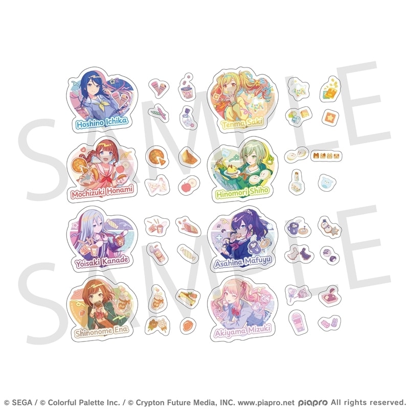 プロセカ Anniversary/Birthdayイラスト2023-2024 ダイカットステッカーコレクション B
 
2025年12月中旬発売