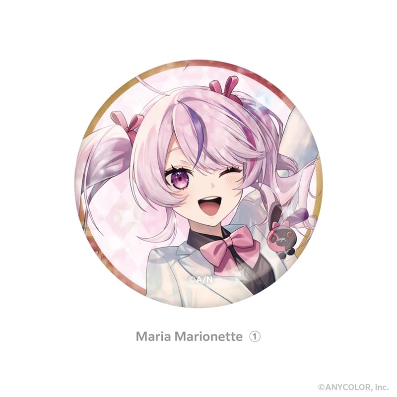 にじさんじ ILUNA ホログラム缶バッジ Maria Marionette①
 
2025年11月中旬発売