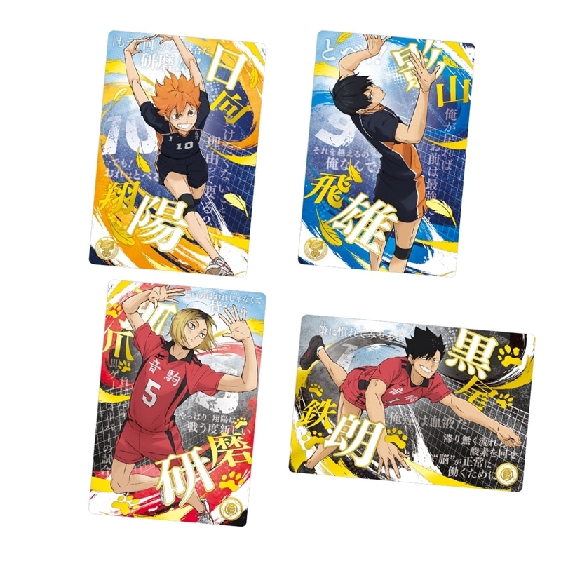 ハイキュー!! ウエハース6
 アニメイトで
2025年10月発売