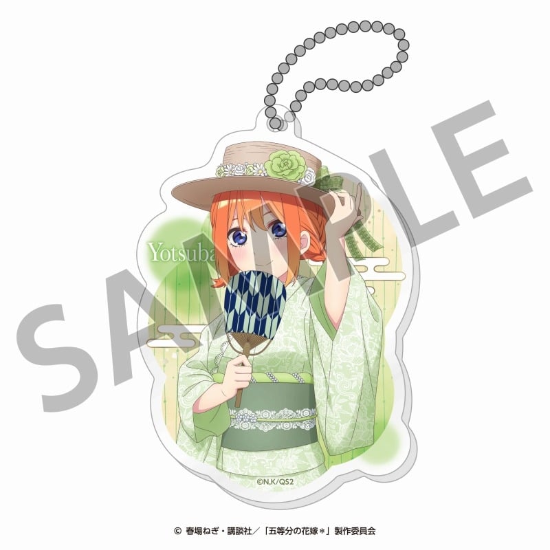 五等分の花嫁* アクリルキーホルダー(四葉)
 
2025年09月中旬発売
で取扱中 (アニメイト)