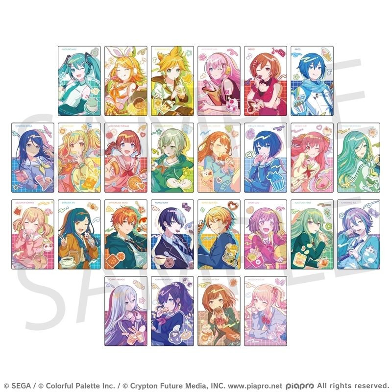 プロセカ Anniversary/Birthdayイラスト2023-2024 ePick card series
 
2025年11月下旬発売