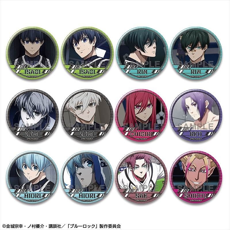 [アニメイト]ブルーロック 12個入りトレーディング缶バッジ Vol.4【再販】
 
2025年07月上旬発売