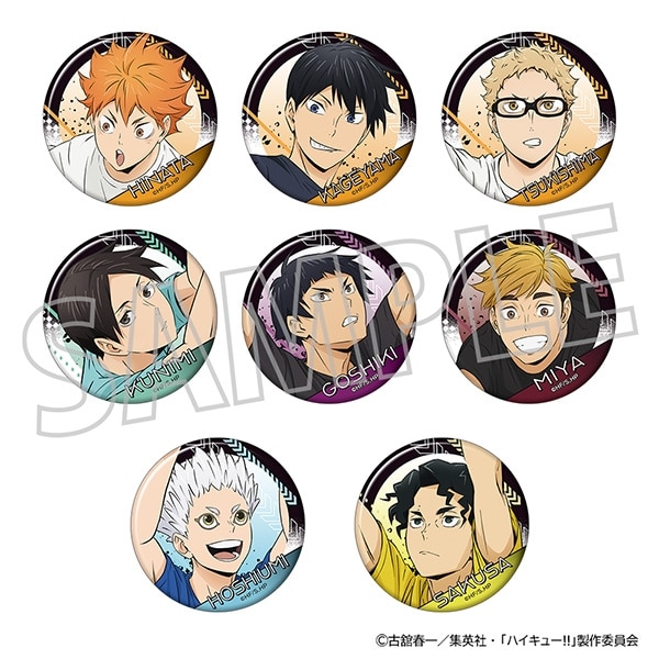 ハイキュー!! キャラバッジコレクション
 アニメイトで
2025年7月26日発売