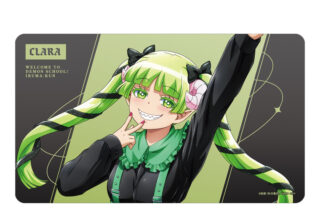 魔入りました! 入間くん 描き下ろし ウァラク・クララ ブラックコーデver. マルチデスクマット 2025年10月下旬発売予定