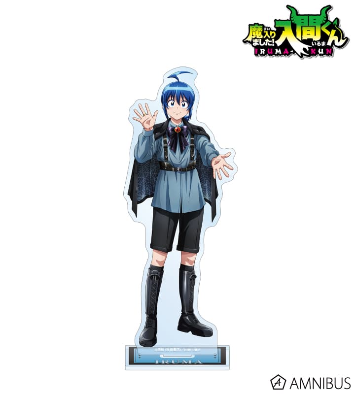 魔入りました! 入間くん 描き下ろし 鈴木入間 ブラックコーデver. BIGアクリルスタンド 2025年10月下旬発売予定