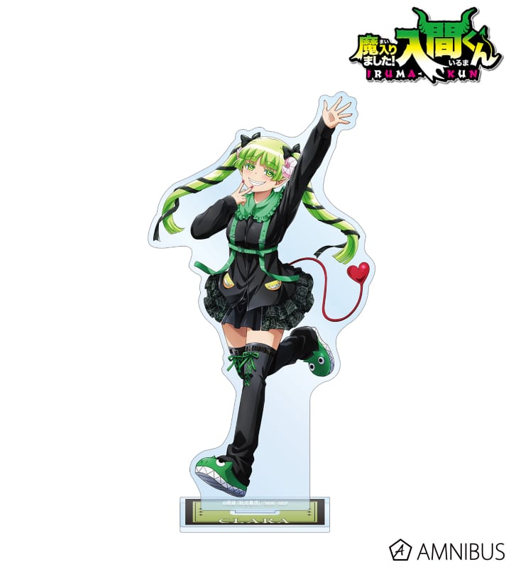 魔入りました! 入間くん 描き下ろし ウァラク・クララ ブラックコーデver. BIGアクリルスタンド 2025年10月下旬発売予定