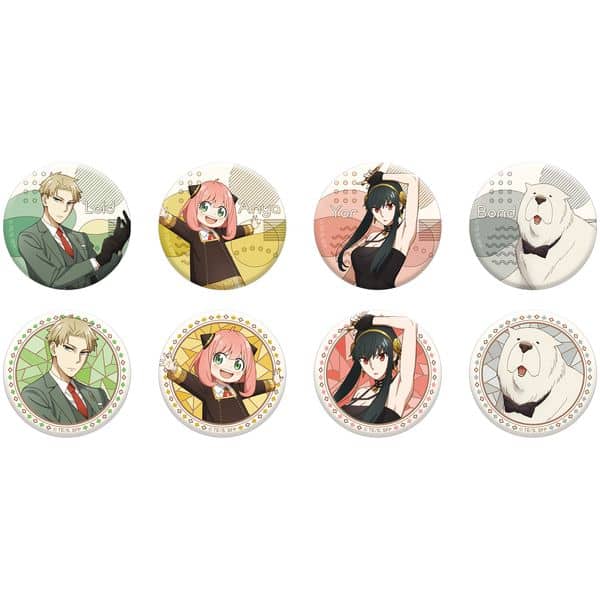 スパイファミリー 缶バッジコレクション Season 3 キャラクタービジュアル 【1BOX】 キャラアニで
                                                2025年9月発売