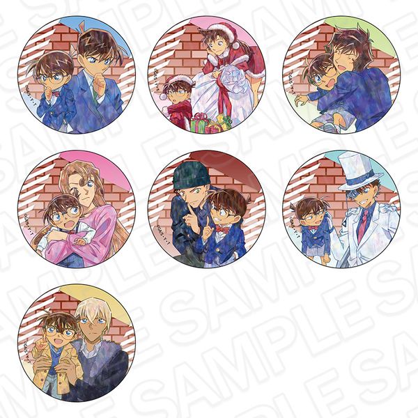 名探偵コナン カンバッジ(ブラインド) PALE TONE series コナンと一緒 ver. 【1BOX】 キャラアニで
                                                2025年10月発売
