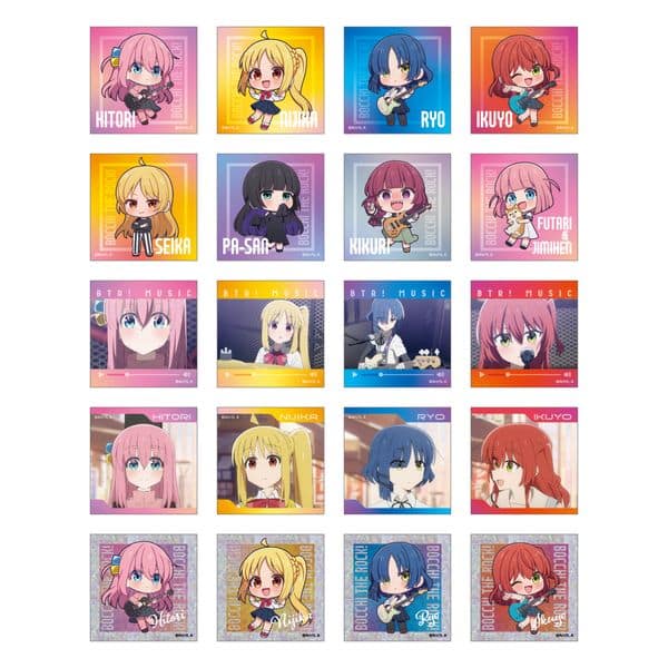ぼっち・ざ・ろっく! トレーディングステッカー 【1BOX】 キャラアニで
                                                2025年9月発売