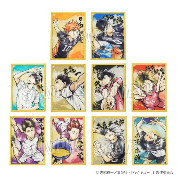 ハイキュー!! 激闘!!トレーディングアクリル色紙プレミアム 【1BOX】 キャラアニで
                                                2025年9月発売