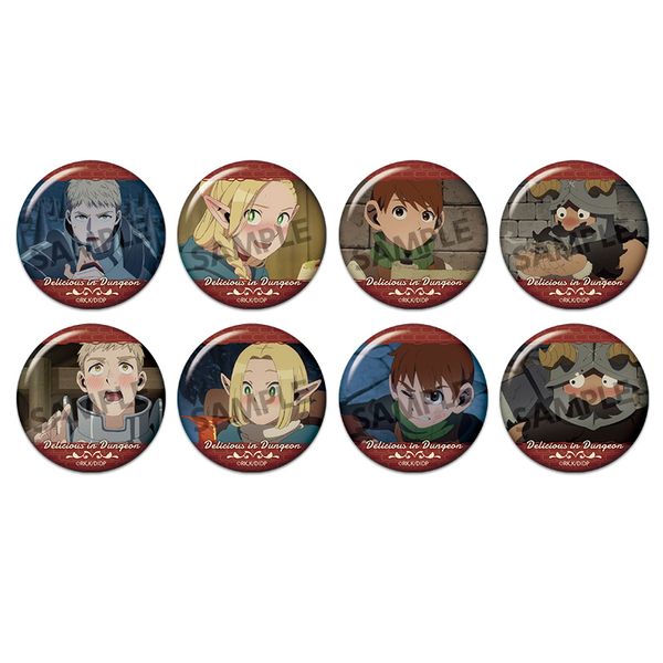 ダンジョン飯 トレーディング缶バッジ vol.3 【1BOX】 キャラアニで
                                                2025年9月発売