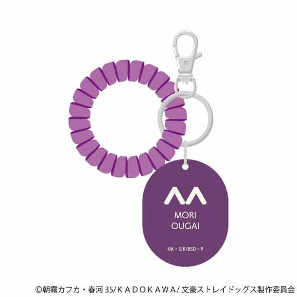 文豪ストレイドッグス ロッカーキー風キーホルダー 森鴎外(九州めぐり) キャラアニで
                                                2025年9月発売