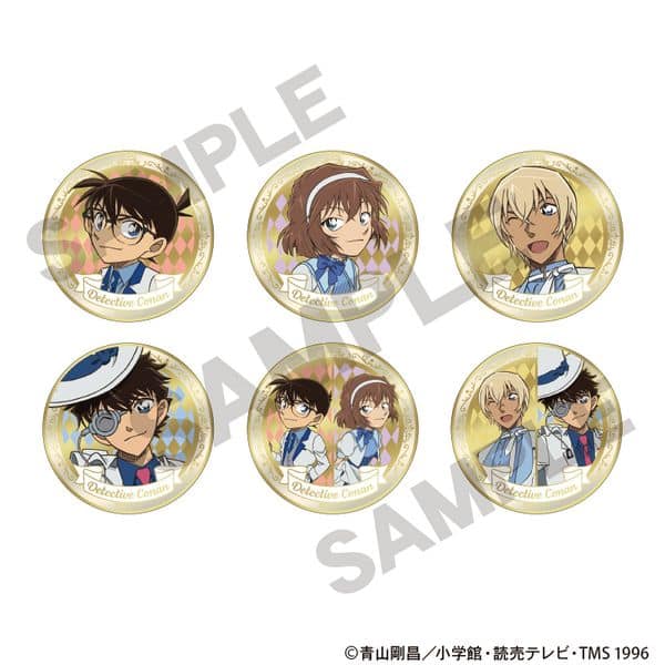名探偵コナン トレーディングゴールドメタル缶バッジ バルーン 【1BOX】 キャラアニで
                                                2025年9月発売