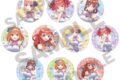 五等分の花嫁 トレーディンググリッター缶バッジ 紫陽花ドレス  キャラアニで
                                                2025年09月発売