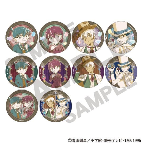 名探偵コナン トレーディングメタル缶バッジ ジュエル クラパレット 【1BOX】 キャラアニで
                                                2025年9月発売